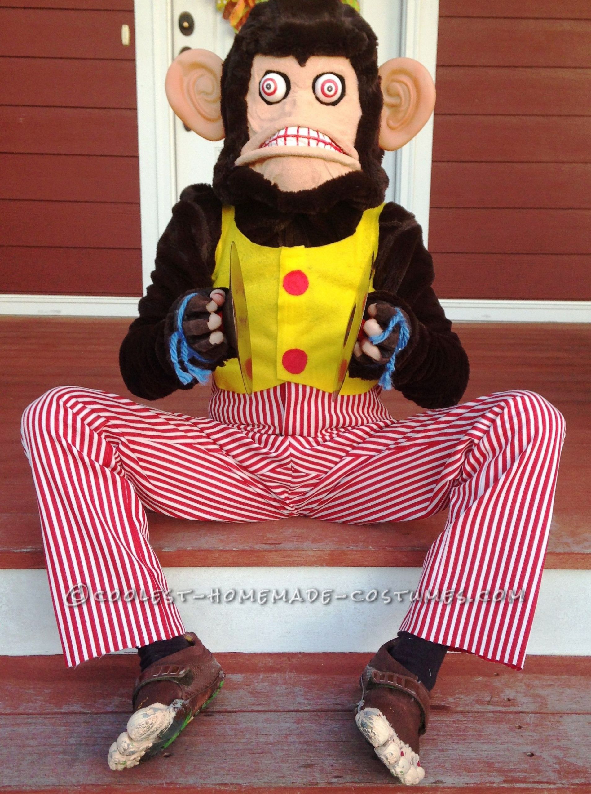 DIY Monkey Costume
 Coolest Homemade Clapping Monkey Costume