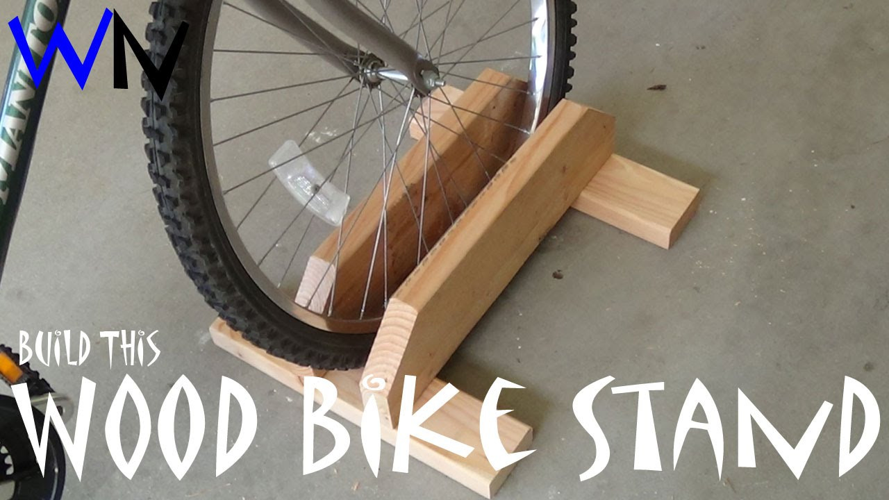 DIY Motorcycle Stand Wood
 How to Build a Wood Bike Stand