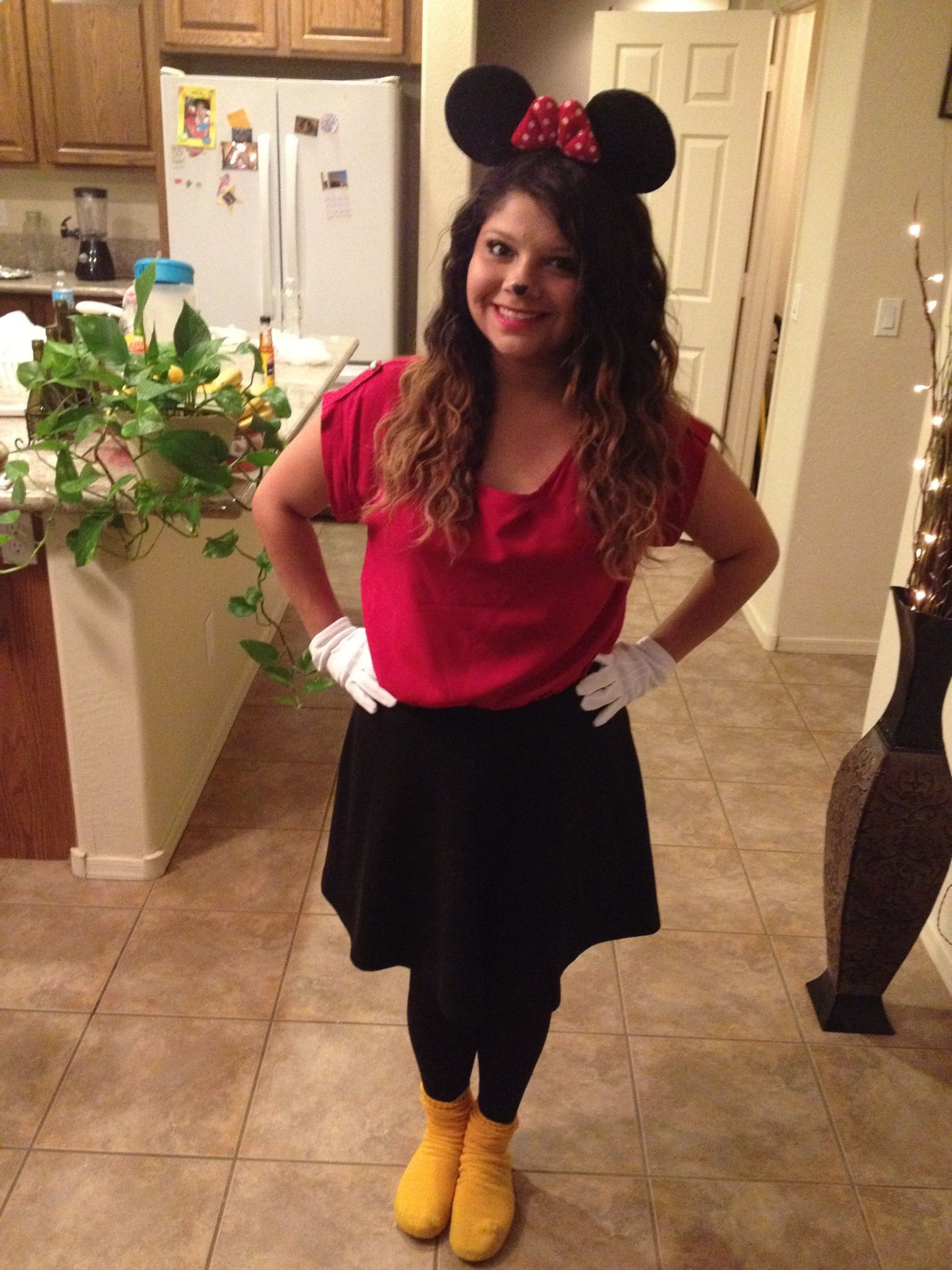 DIY Mouse Costumes
 DIY Minnie Mouse Costume