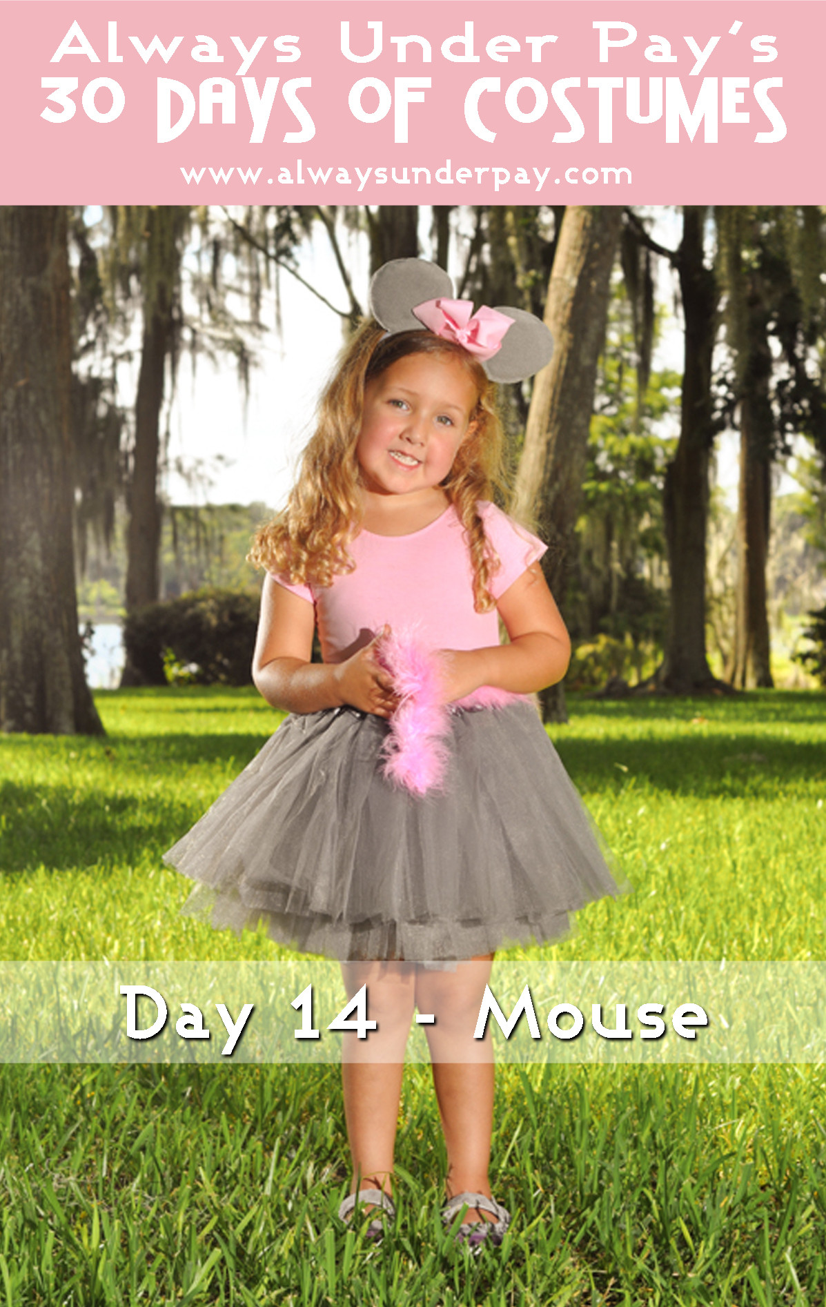 DIY Mouse Costumes
 Day 14 – Mouse DIY Halloween Costume Tutorial Cheap Easy