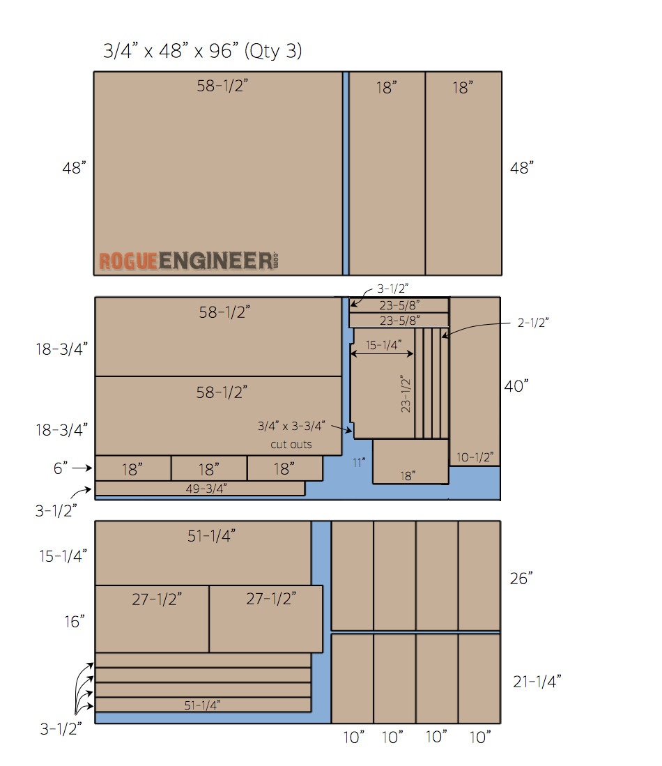 DIY Mudroom Bench Plans
 Mudroom Lockers with Bench Free DIY Plans 