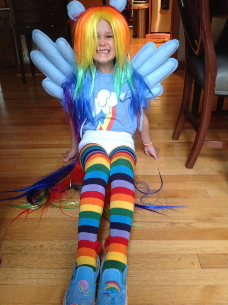 DIY My Little Pony Costume
 Rainbow Dash costume