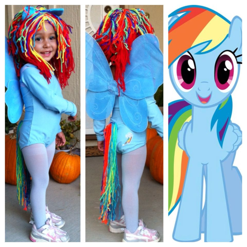 DIY My Little Pony Costume
 Rainbow Dash My Little Pony DIY MLP cosplay