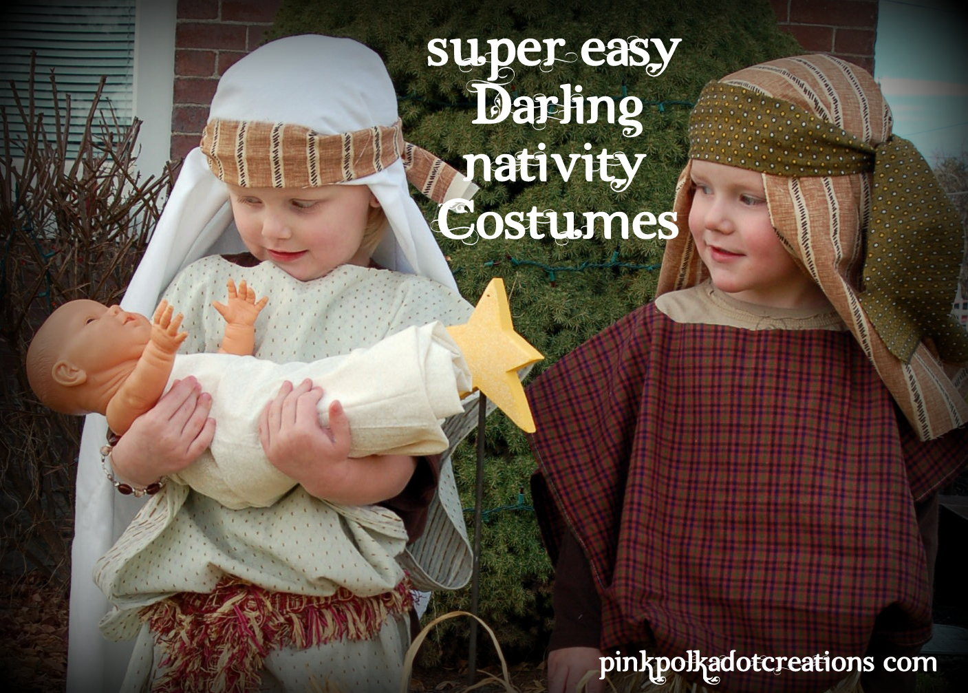 DIY Nativity Costumes
 no sew nativity costumes Archives Pink Polka Dot Creations