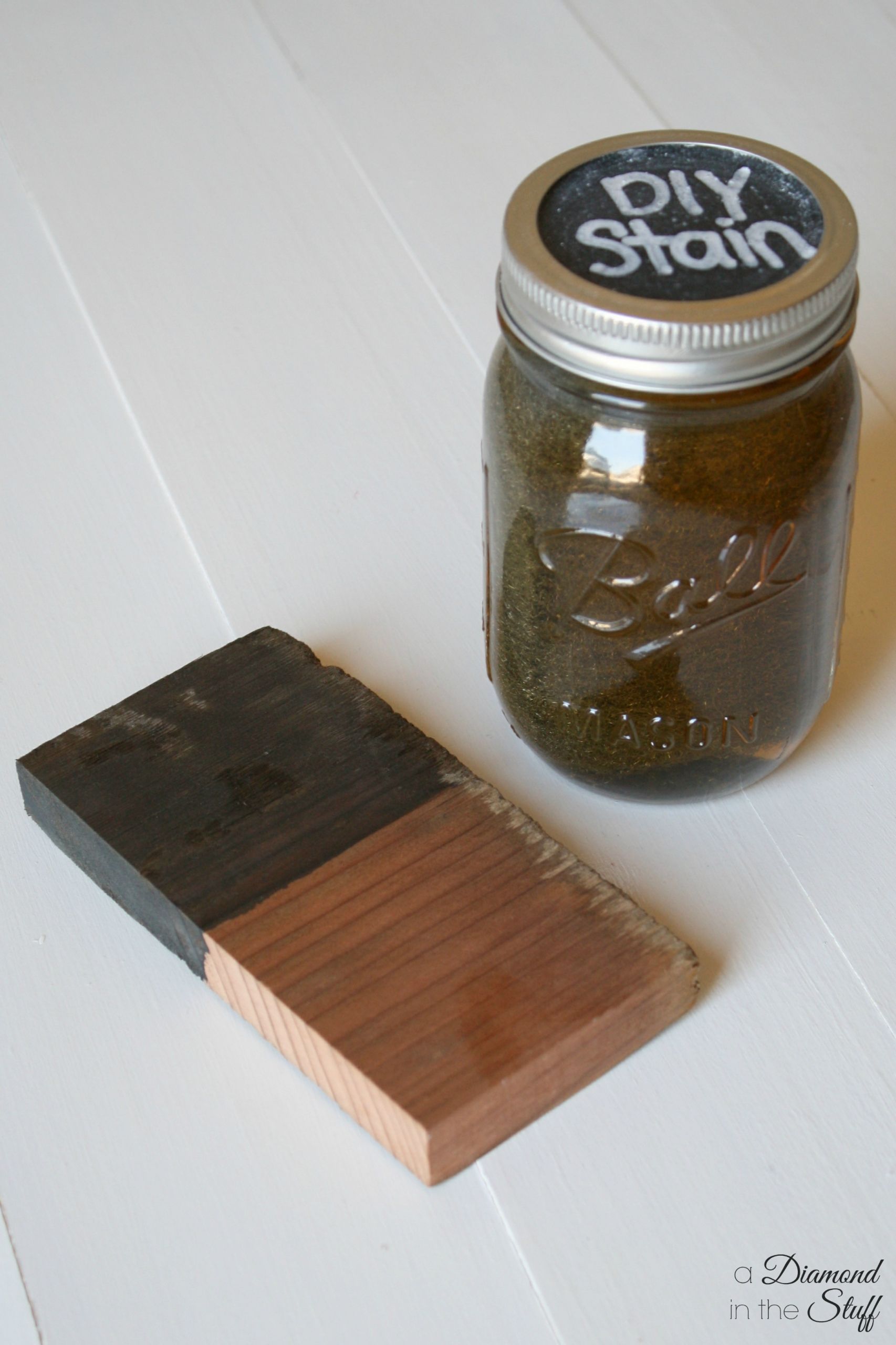 DIY Natural Wood Stain
 DIY Natural Wood Stain