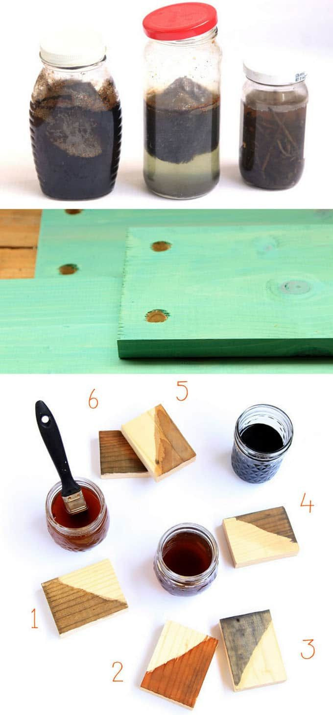 DIY Natural Wood Stain
 Make Wood Stain 7 Ways