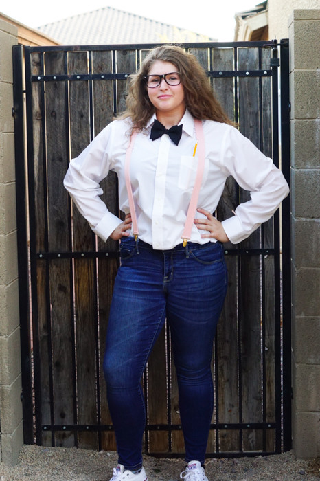 DIY Nerd Costume
 Easy Last Minute Teen DIY Halloween Costumes Clever Pink