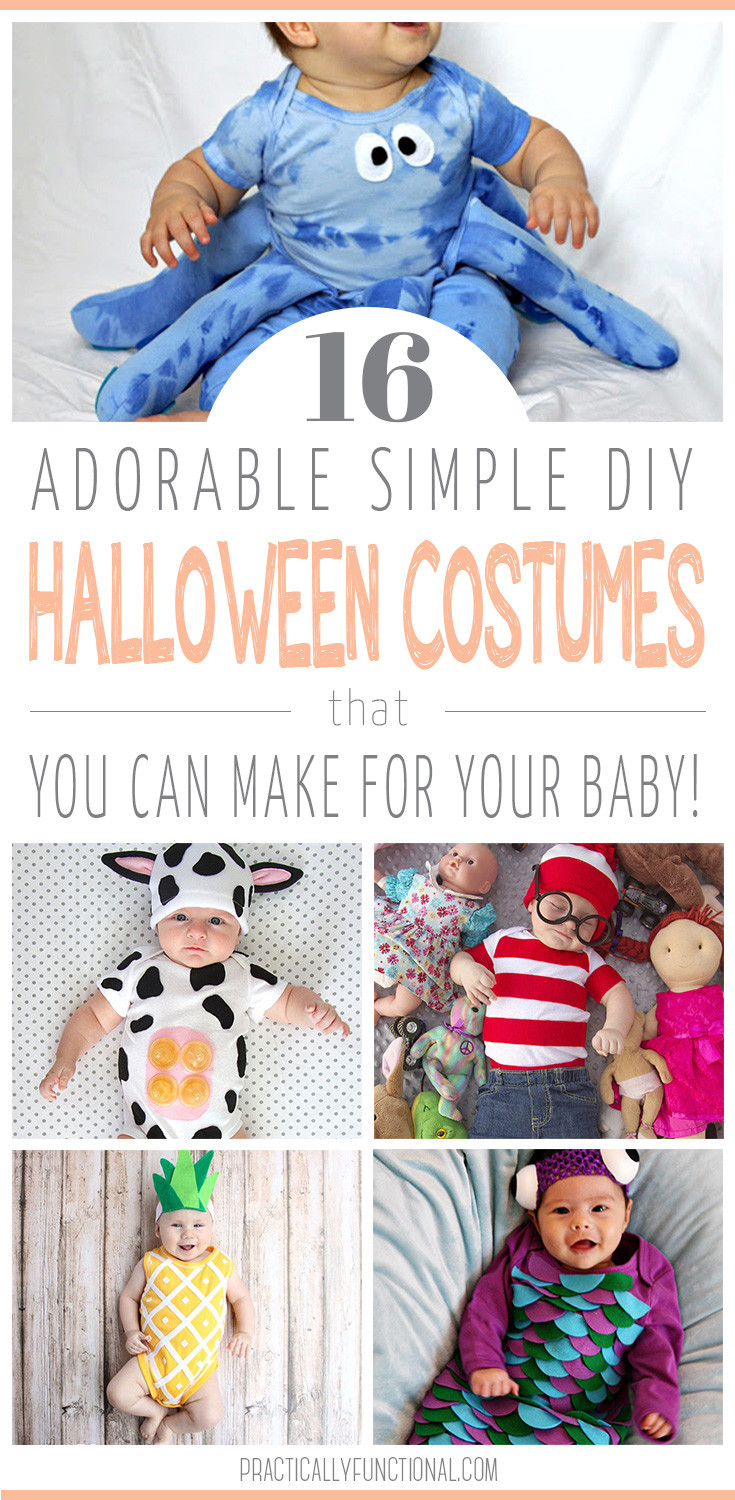 DIY Newborn Halloween Costumes
 16 DIY Baby Halloween Costumes