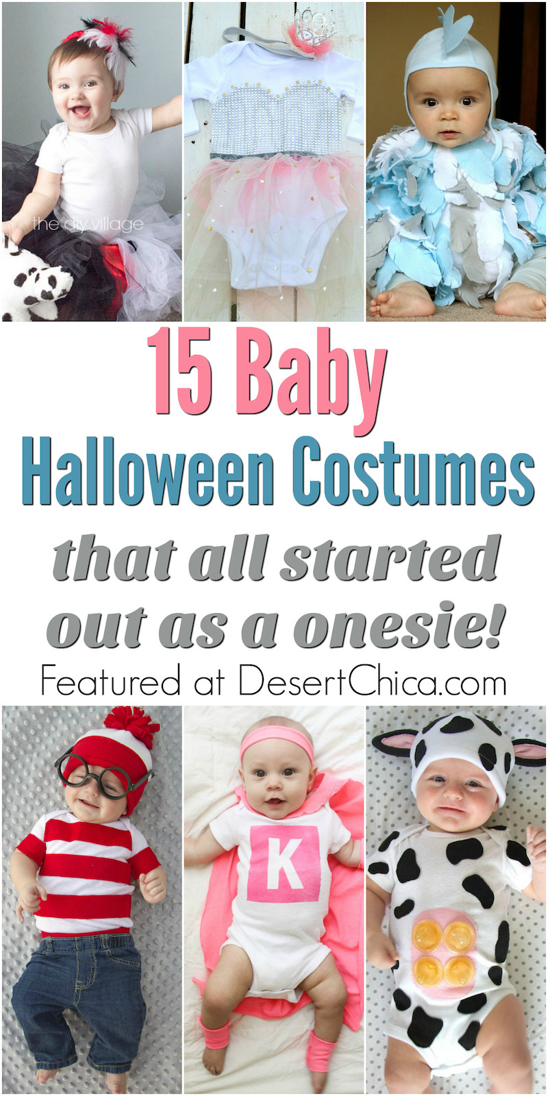 DIY Newborn Halloween Costumes
 15 esie Costumes for Babies