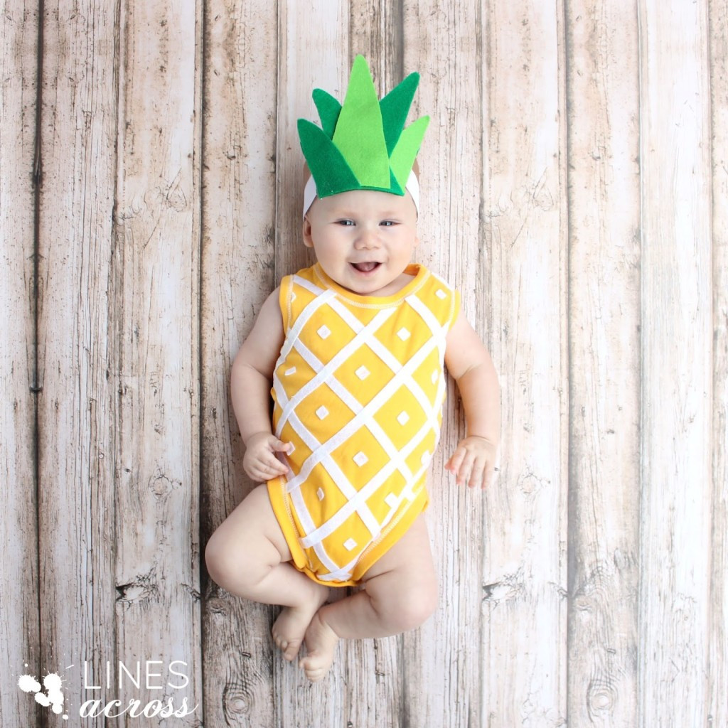 DIY Newborn Halloween Costumes
 Handmade Pineapple Baby Costume and 88 DIY Costumes