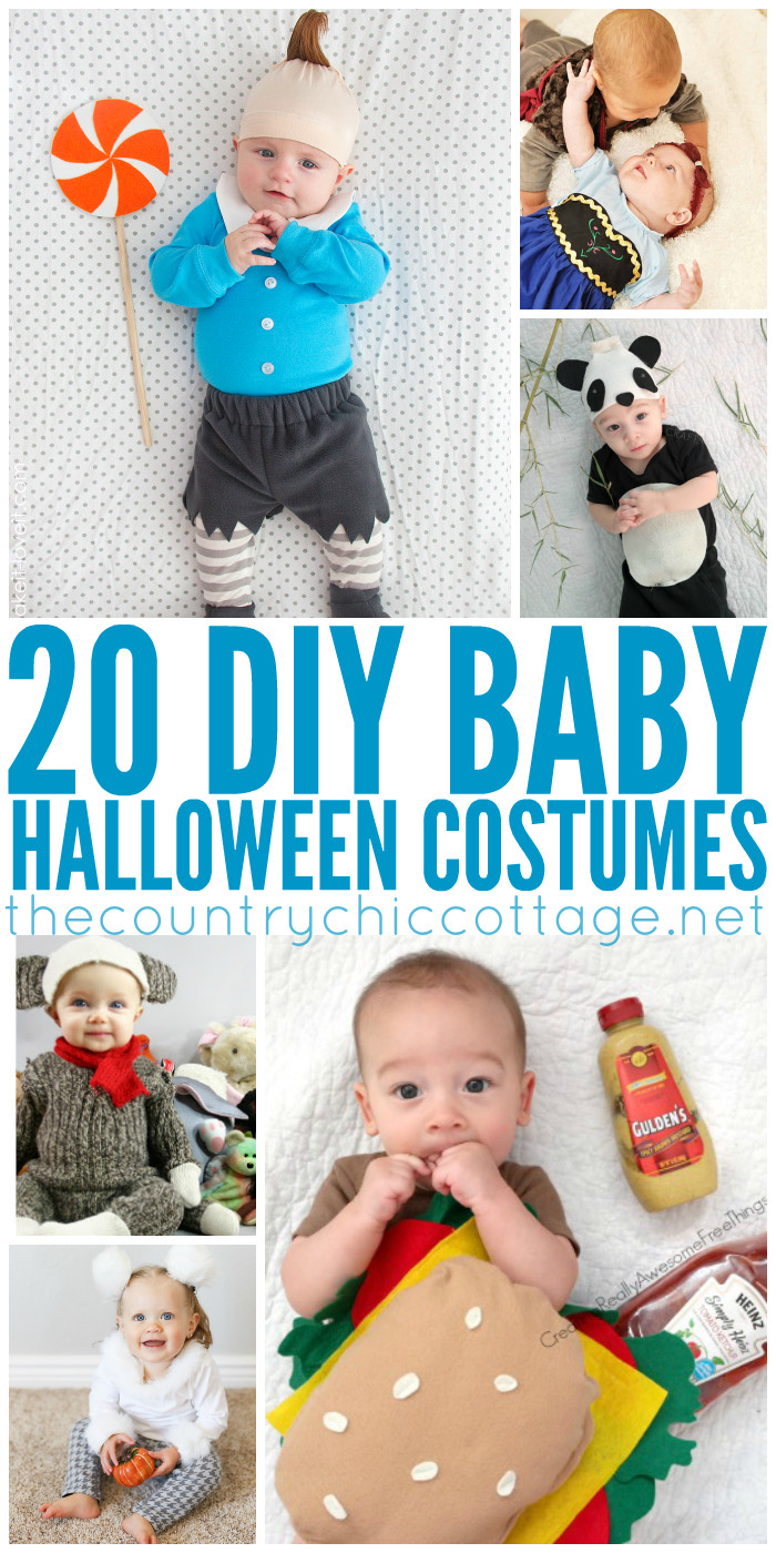 DIY Newborn Halloween Costumes
 DIY Halloween Costumes for Baby The Country Chic Cottage