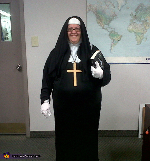 DIY Nun Costume
 Naughty Nun Costume