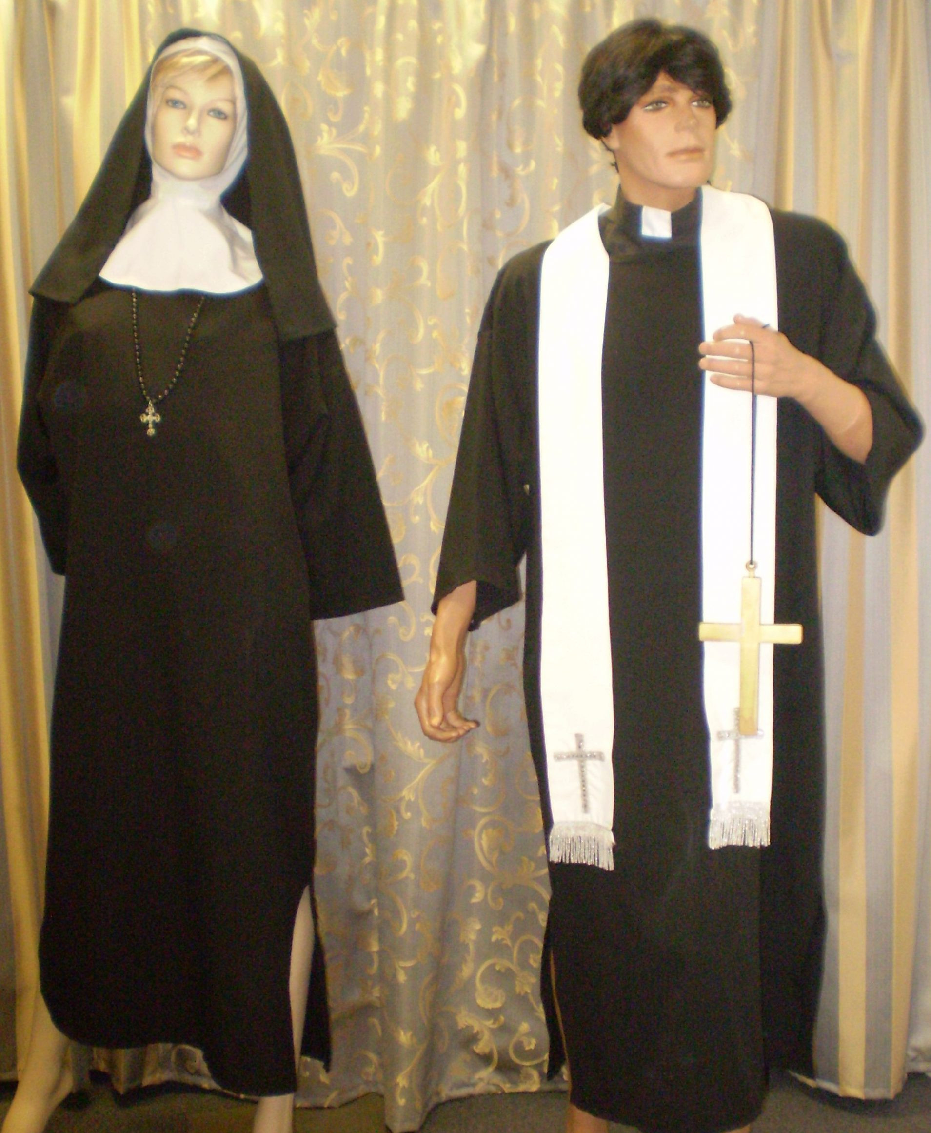 DIY Nun Costume
 Religious costumes Priests Nuns and much more to hire