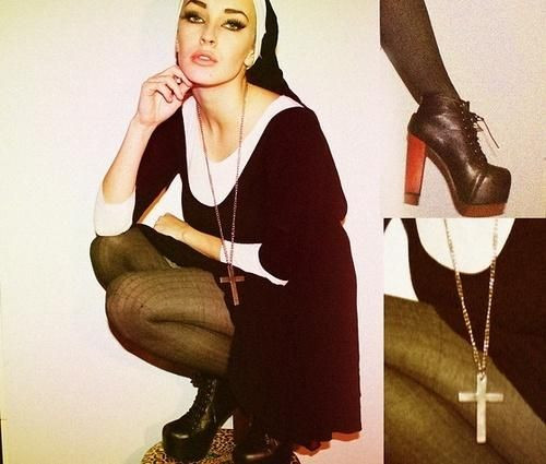 DIY Nun Costume
 14 best images about Nun Costumes on Pinterest