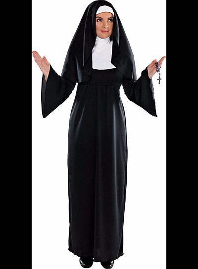 DIY Nun Costume
 Easy Jessica Lange American Horror Story Group Halloween