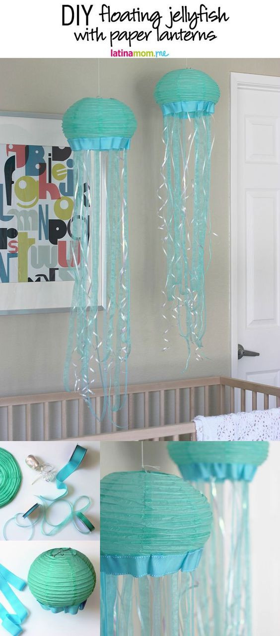 DIY Ocean Decor
 20 Under The Sea Decorations For Your Little Mermaid s