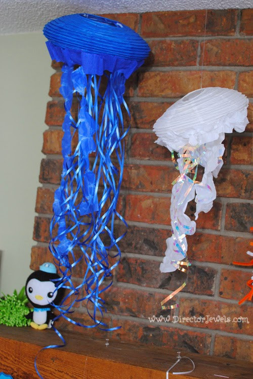 DIY Ocean Decor
 Director Jewels Octonauts Birthday Party Decoration Ideas