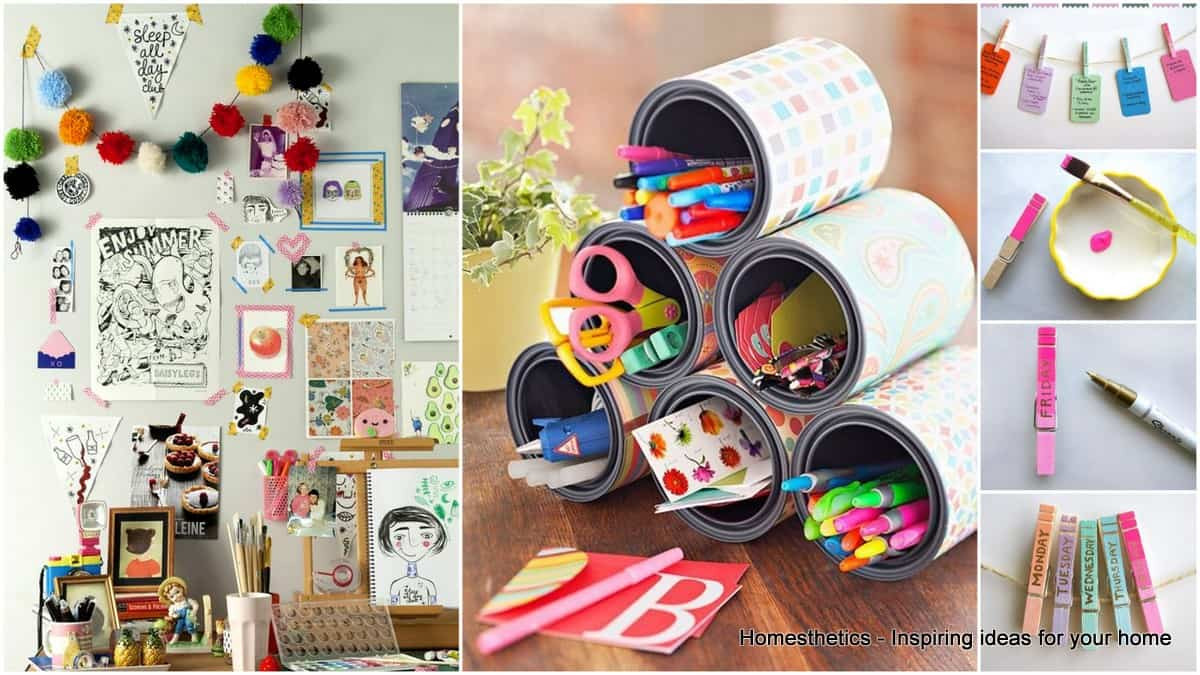 DIY Office Desk Decor
 31 Super Useful DIY Desk Decor Ideas to Follow