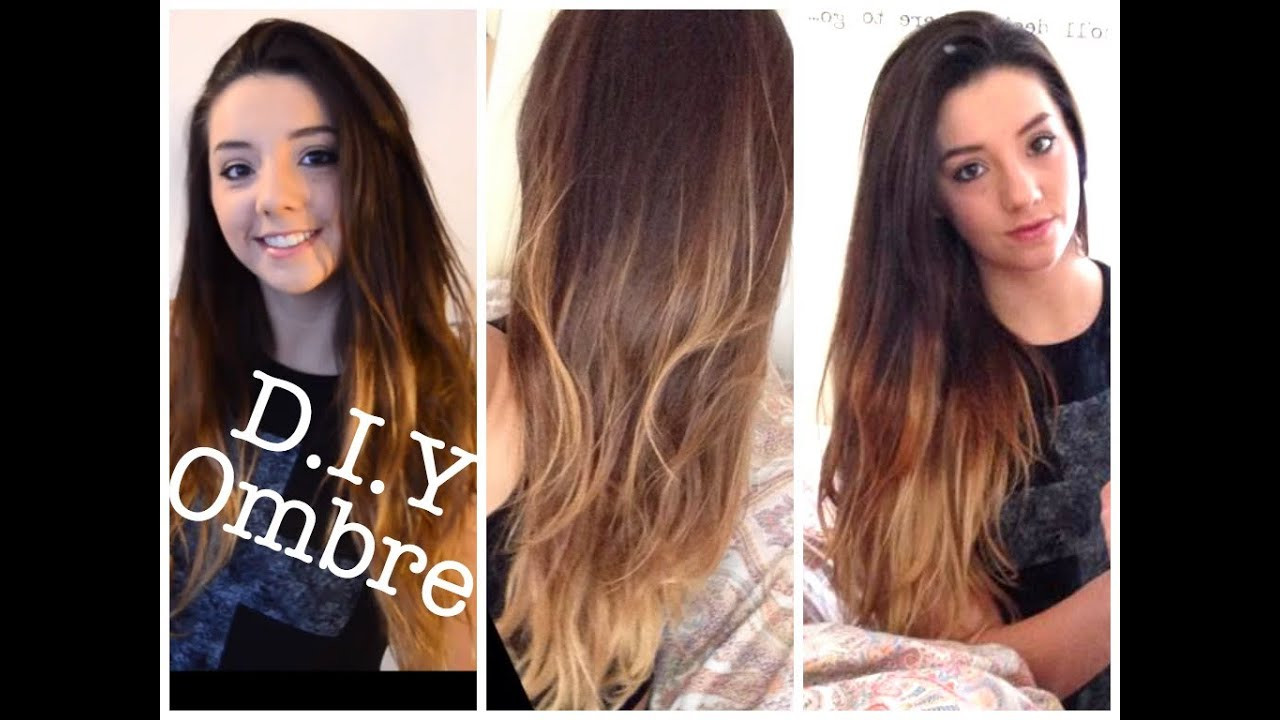 DIY Ombre Hair Color
 DIY ombre at home Dip Dye tutorial and demo