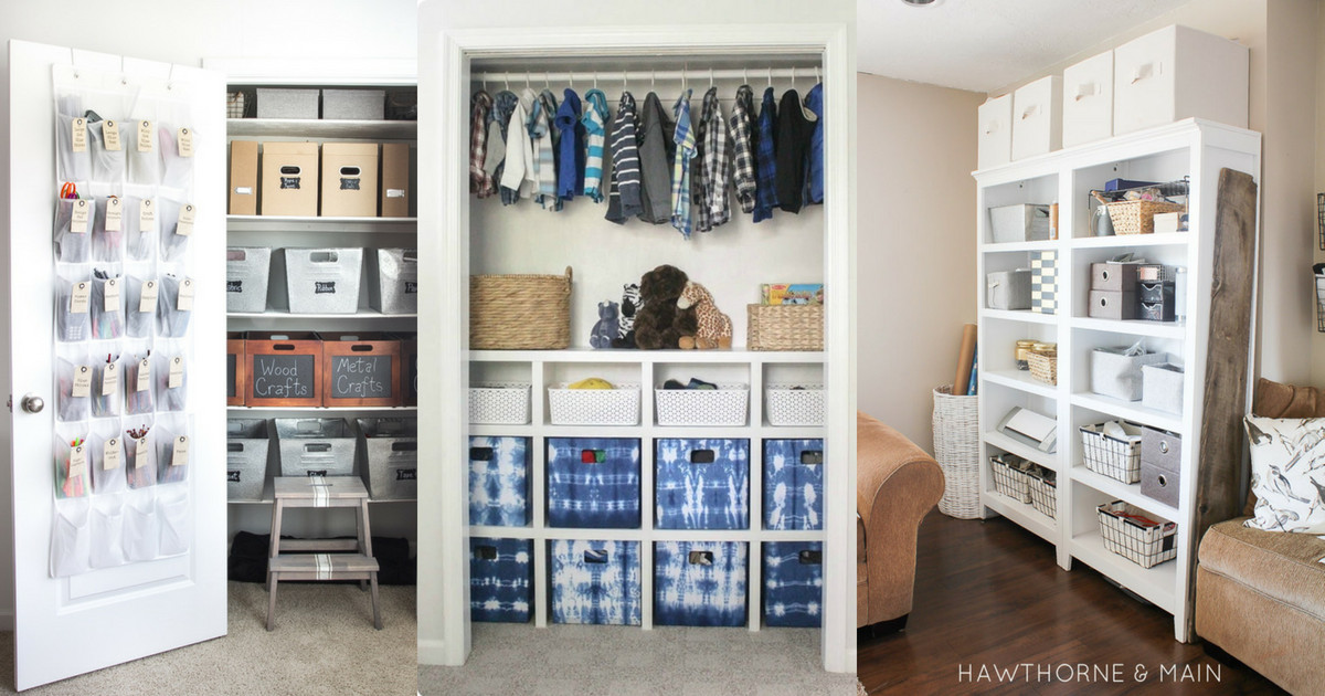 DIY Organization Ideas For Small Spaces
 15 DIY Small Space Storage Ideas To Finally Get You Organized