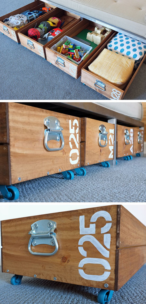 DIY Organization Ideas For Small Spaces
 Organization DIY Storage Ideas for Small Spaces