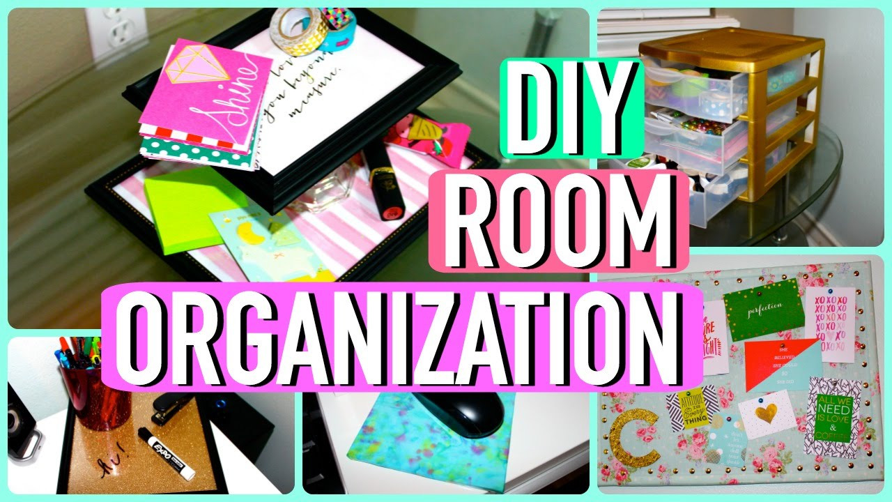 DIY Organize Room
 DIY ROOM ORGANIZATION AND STORAGE IDEAS