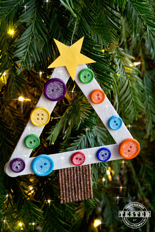 DIY Ornaments For Kids
 DIY Kids Christmas Tree Ornament TGIF This Grandma is Fun