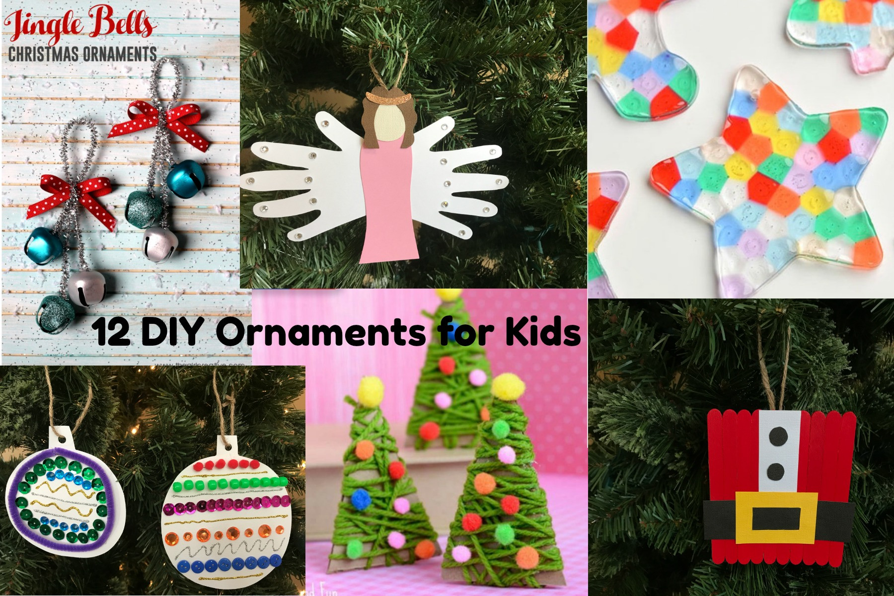 DIY Ornaments For Kids
 12 DIY Christmas Ornaments for Kids Love Your Littles