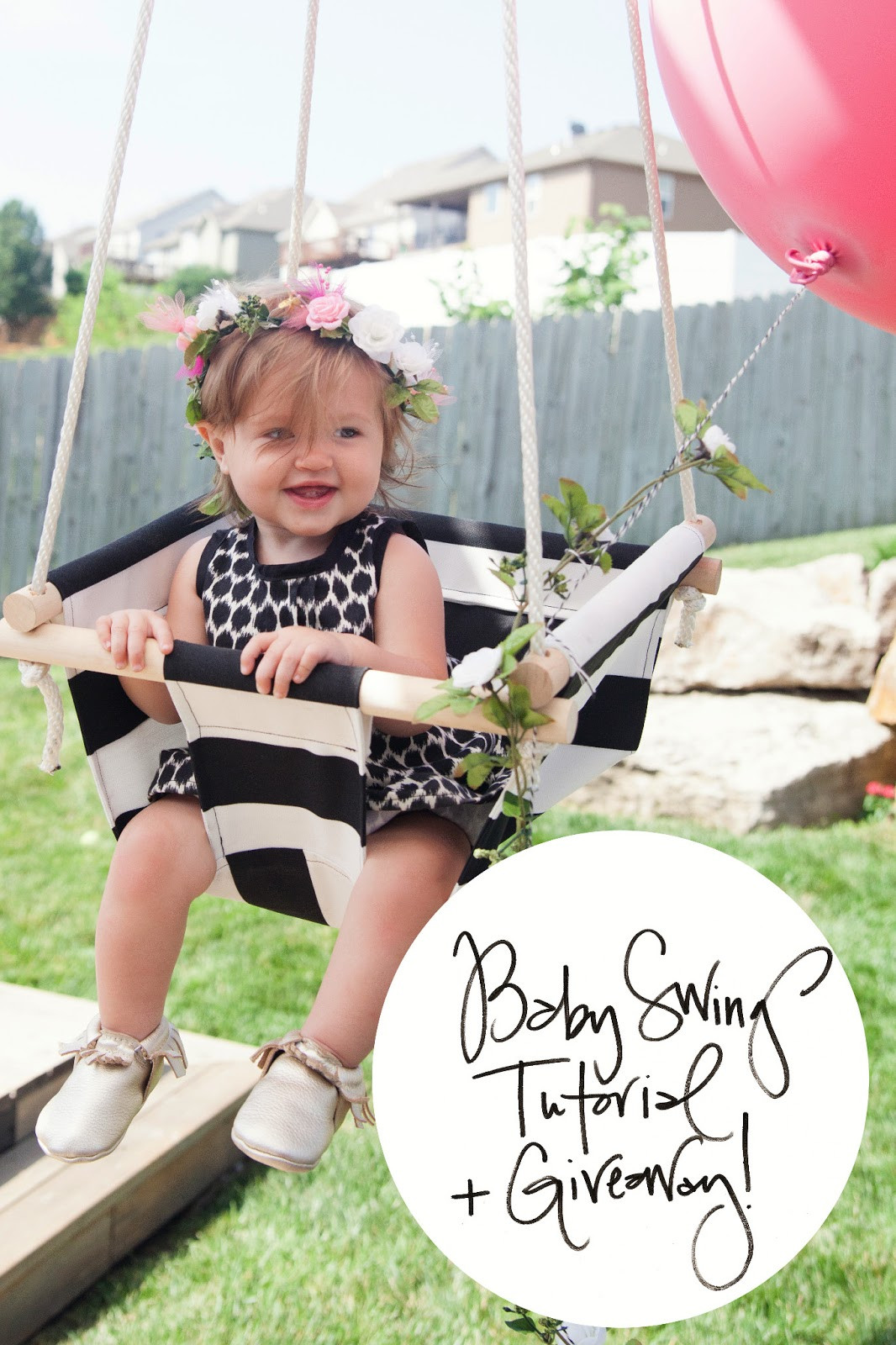 DIY Outdoor Baby Swing
 Making it Work Baby Swing Tutorial The Makerista