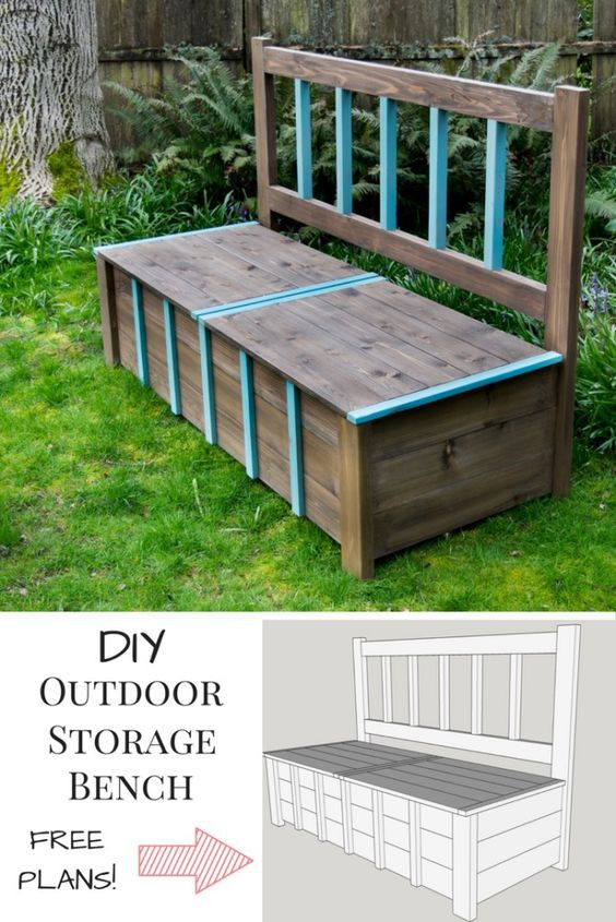 DIY Outdoor Bench With Back
 40 Creative Outdoor Bench DIY Ideas and Tutorials 2017