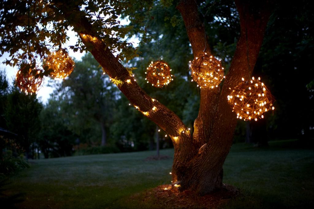 DIY Outdoor Christmas Light Tree
 DIY Creating Character with Outdoor Lighting – soulful abode