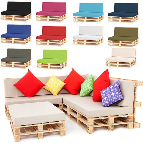 DIY Outdoor Cushions Foam
 Pallet Seating Garden Furniture DIY Trendy Foam Cushions