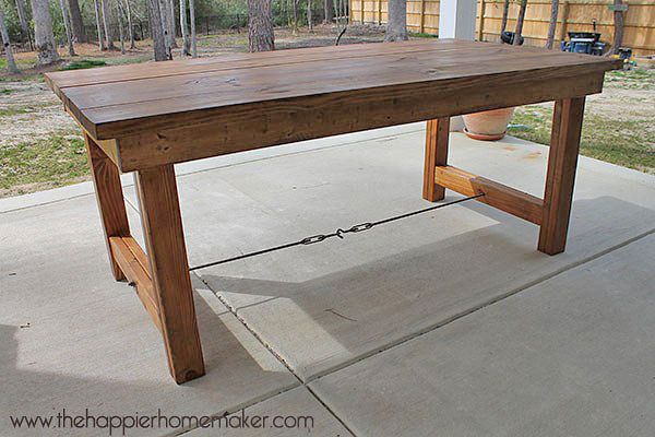 DIY Outdoor Dining Table
 DIY Outdoor Dining Tables
