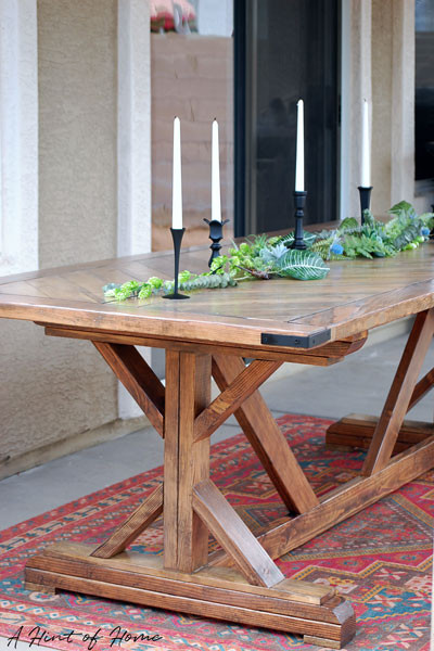 DIY Outdoor Dining Table
 DIY Outdoor Dining Table