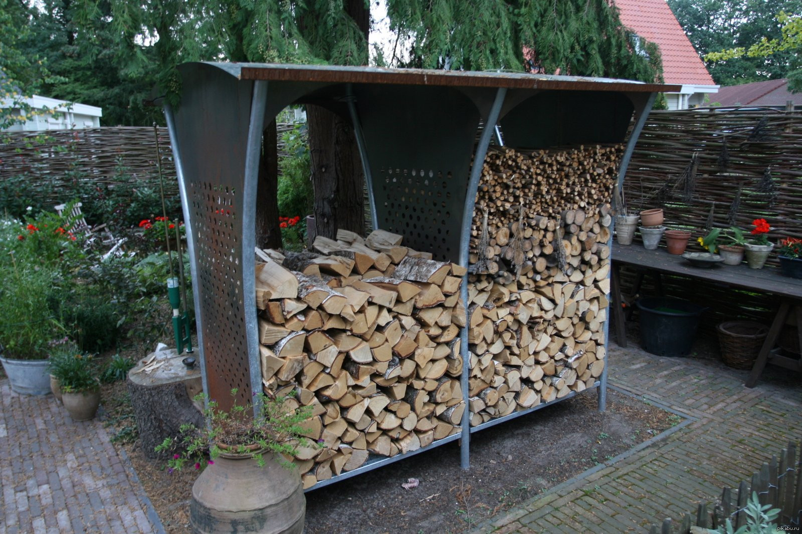 DIY Outdoor Firewood Rack
 DIY Outdoor Firewood Rack Ideas and Designs for 2018