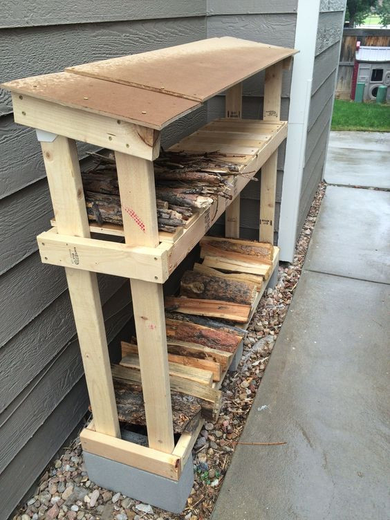 DIY Outdoor Firewood Rack
 21 Creative DIY Firewood Rack Designs Ideas for Outdoor Space