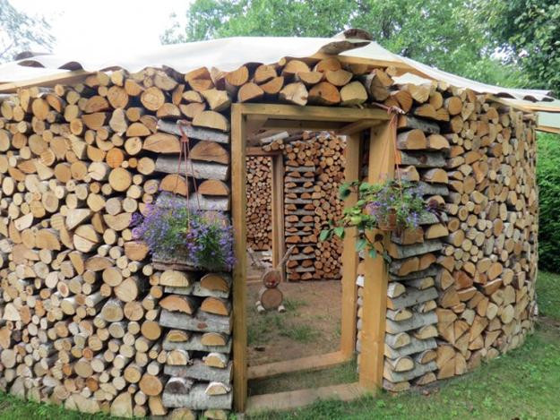 DIY Outdoor Firewood Rack
 14 Best DIY Outdoor Firewood Rack and Storage Ideas [ ]