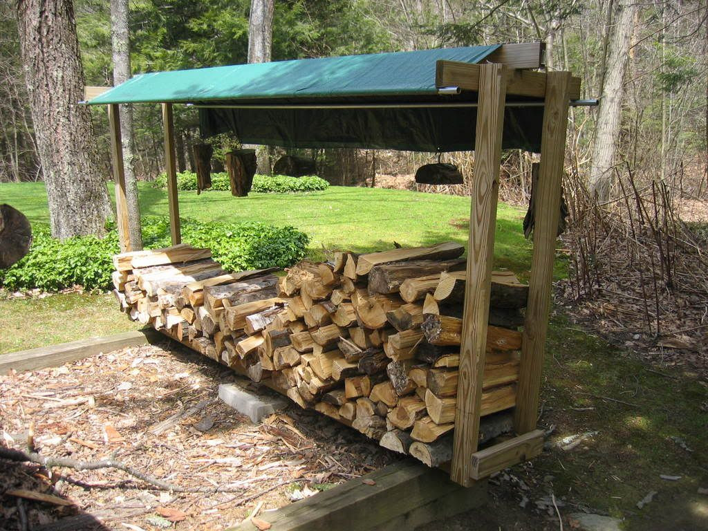 DIY Outdoor Firewood Rack
 14 Best DIY Outdoor Firewood Rack and Storage Ideas [ ]