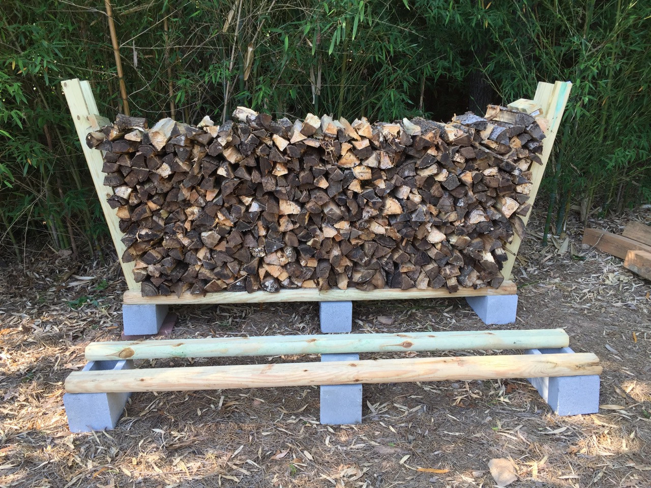 DIY Outdoor Firewood Rack
 14 Best DIY Outdoor Firewood Rack and Storage Ideas [ ]