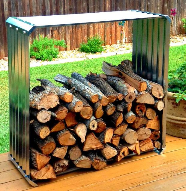 DIY Outdoor Firewood Rack
 9 Super Easy DIY Outdoor Firewood Racks