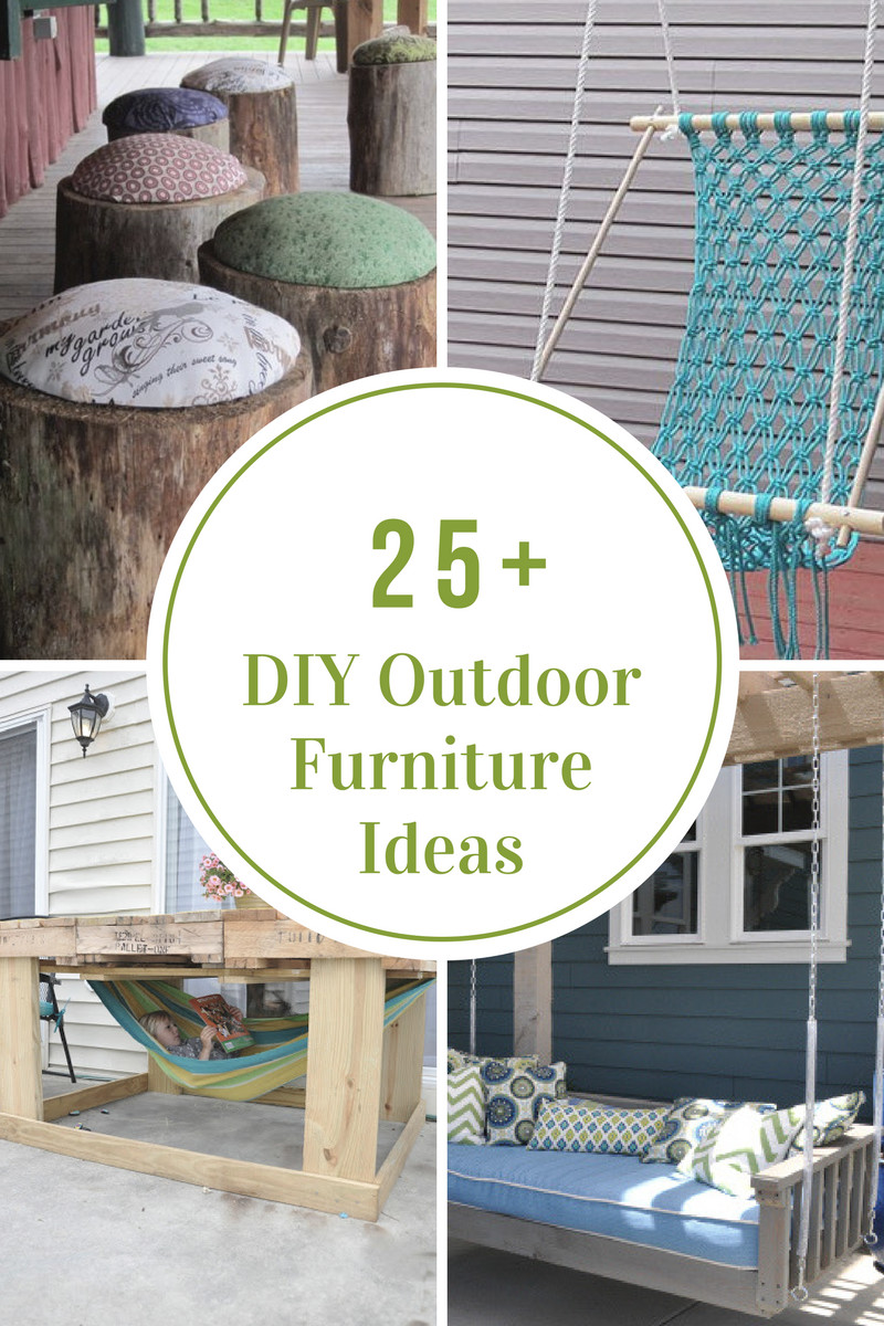 DIY Outdoor Furniture Ideas
 DIY Outdoor Furniture Ideas The Idea Room