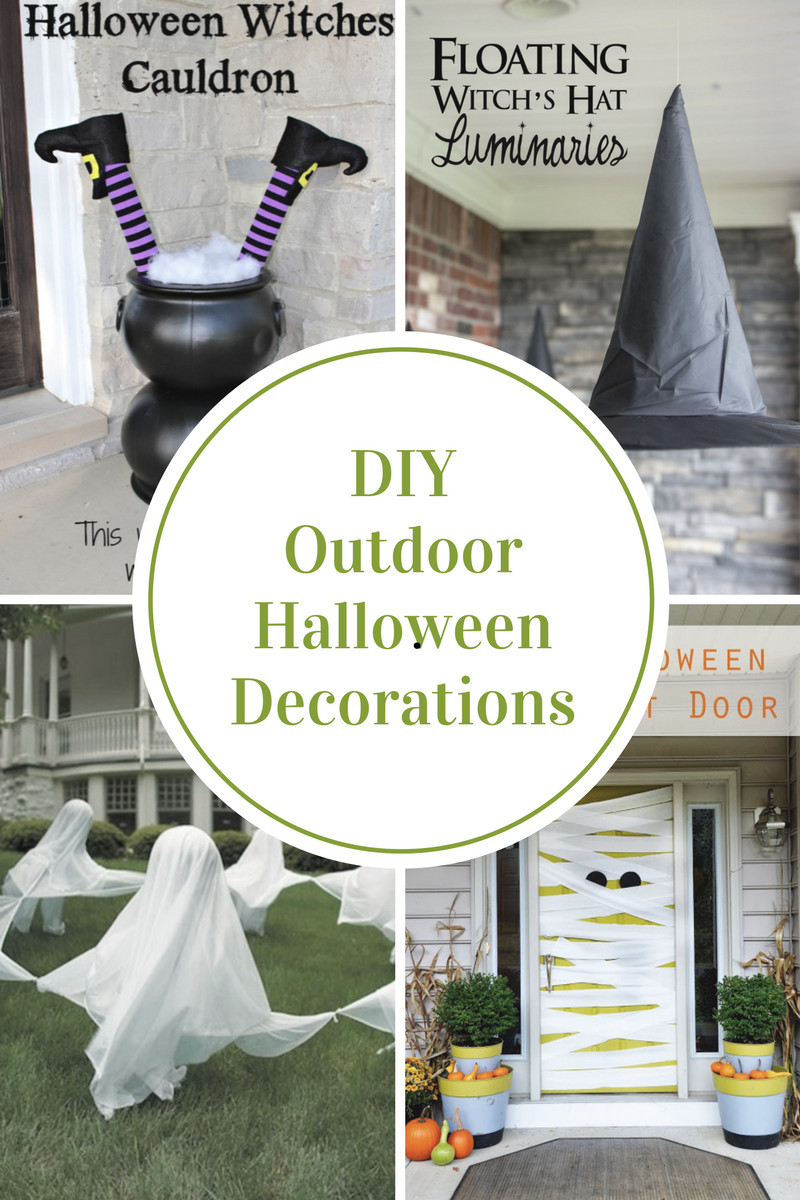 DIY Outdoor Halloween Props
 DIY Outdoor Halloween Decorations The Idea Room