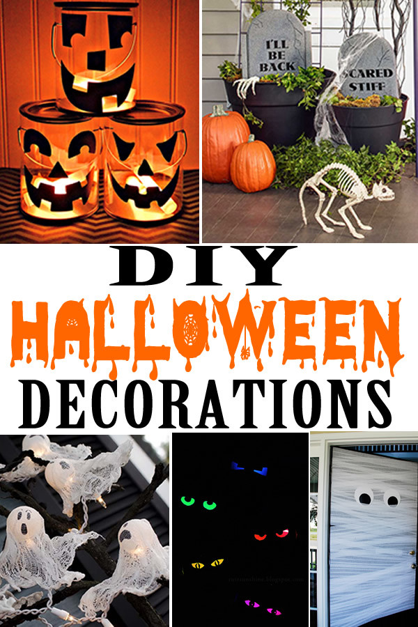 DIY Outdoor Halloween Props
 DIY Halloween Decorations