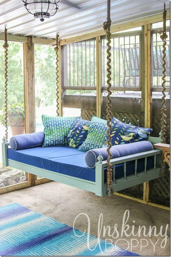 DIY Outdoor Hanging Bed
 37 Smart DIY Hanging Bed Tutorials and Ideas to Do