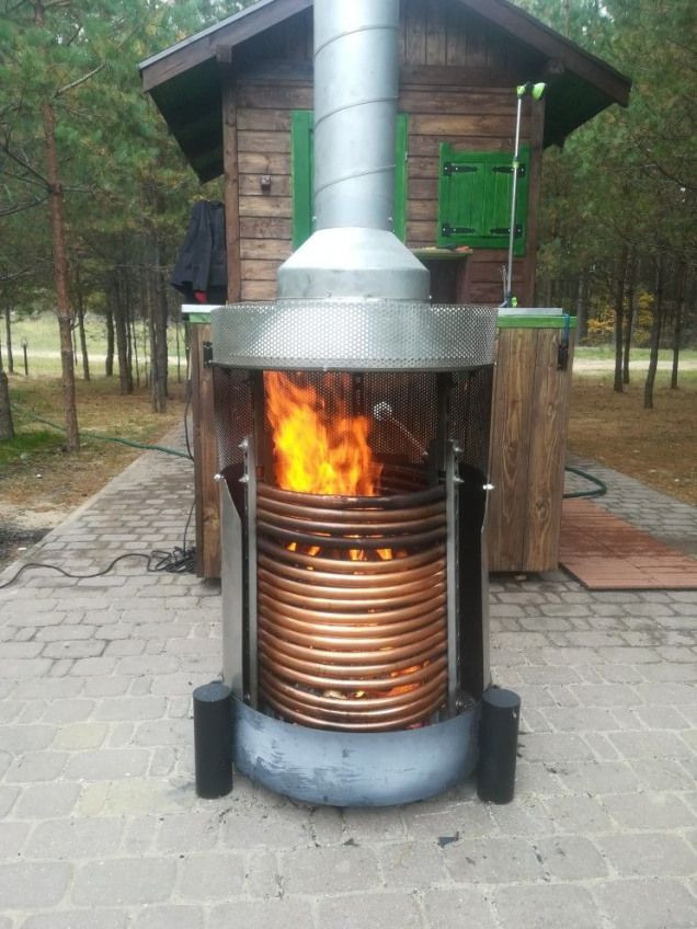 DIY Outdoor Heater
 Énergie outdoorwood