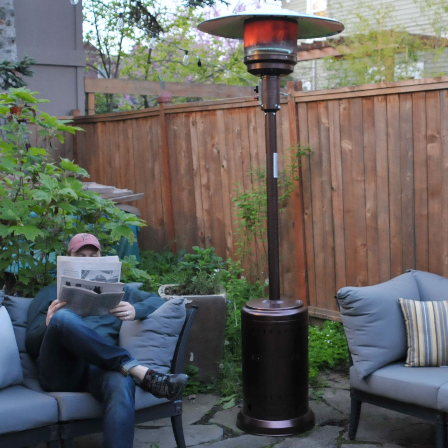 DIY Outdoor Heater
 Fire Sense Outdoor Patio Heater Review Impressive Heat