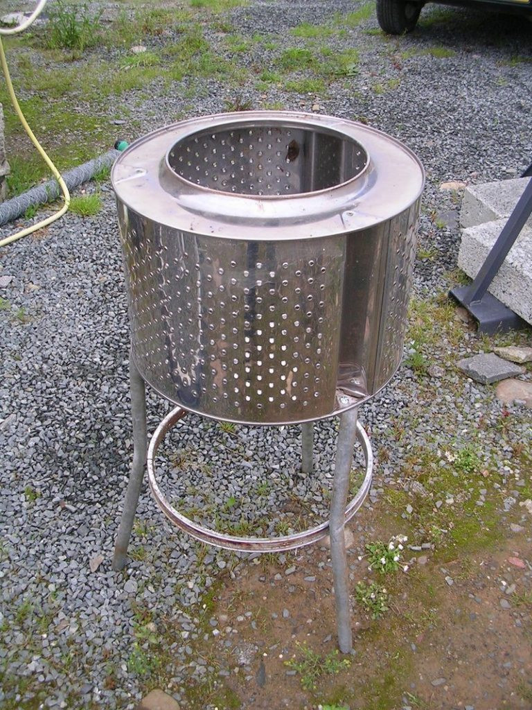 DIY Outdoor Heater
 Homemade Wood Burning Stoves And Heaters