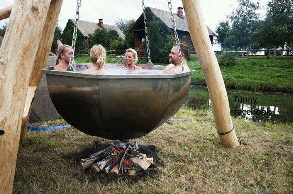 DIY Outdoor Hot Tub
 Outdoor Hot Tub Ideas Dutchtub