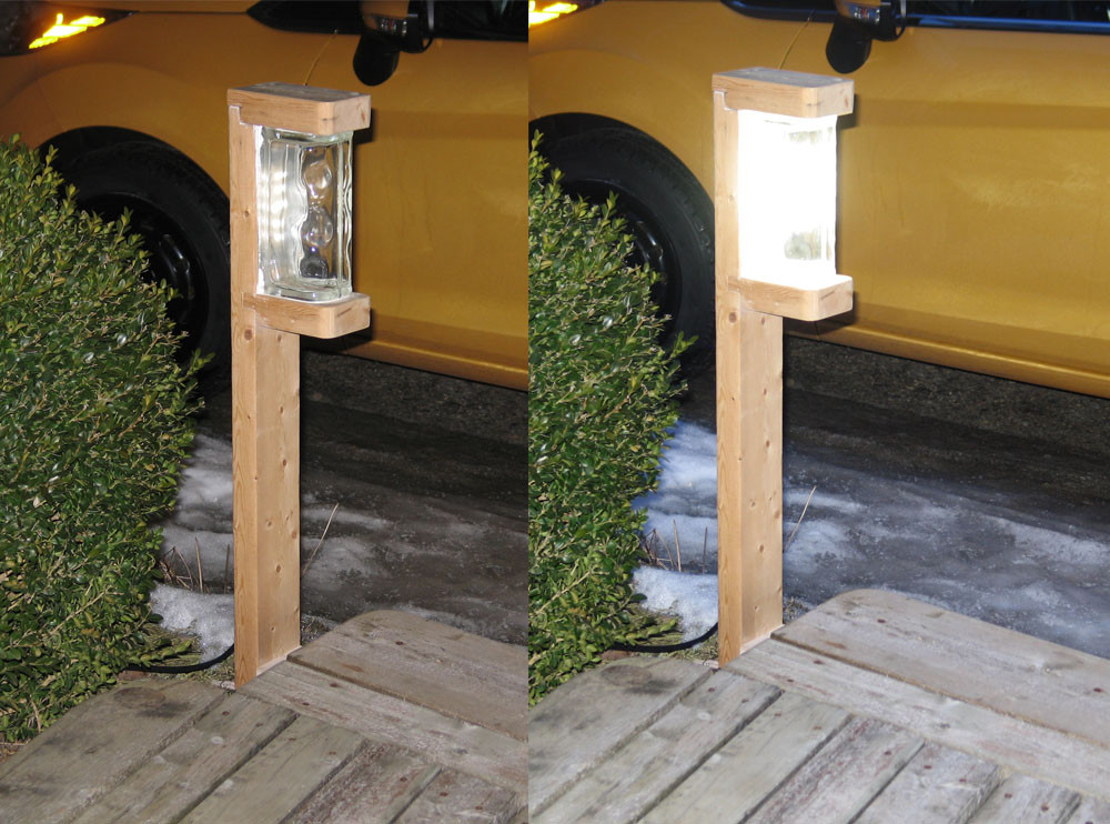 DIY Outdoor Lighting Fixtures
 georgesworkshop a very bright 1 watt diy led garden light