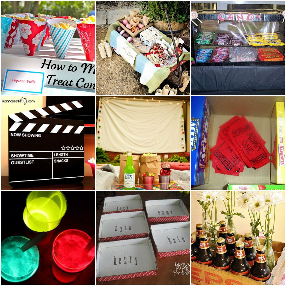 DIY Outdoor Movie Night
 25 DIY Ideas for an Outdoor Movie Night